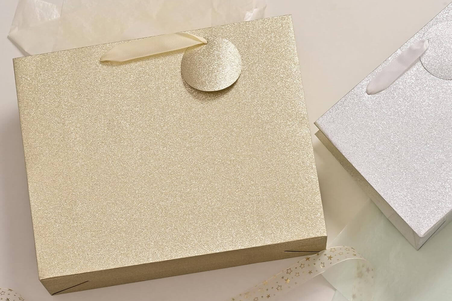 Metallic Gold Bag Small Large Gift Bag | Posh Paper