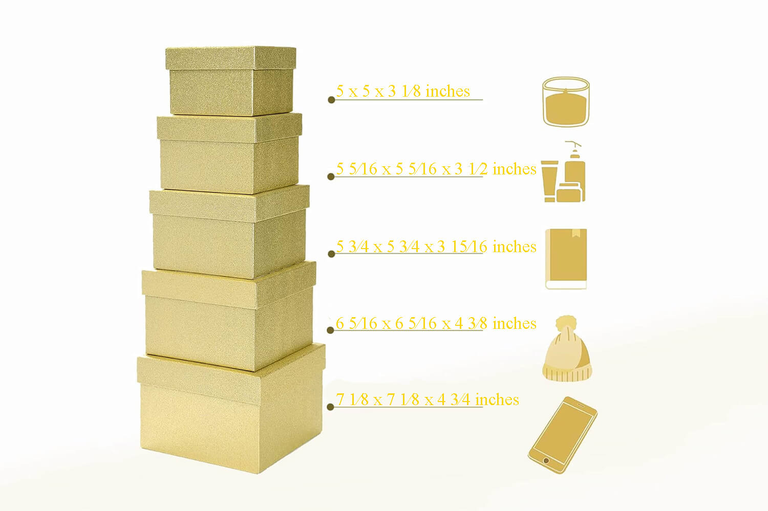 Different Sizes of Gift Box for Your Gift Wrapping