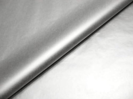 100 Sheets Metallic Silver Foil Gift Tissue Paper Bulk 20 X 14''