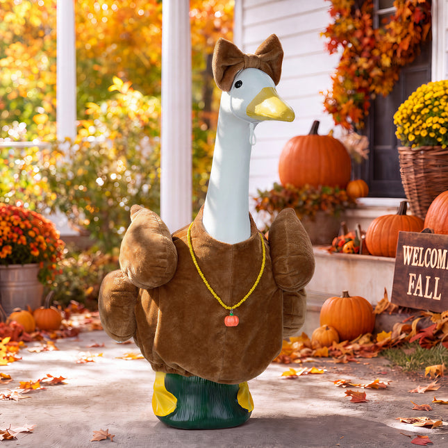 FLAIR GIFTS Turkey Porch Goose Outfits for 23 Inch Lawn Statue