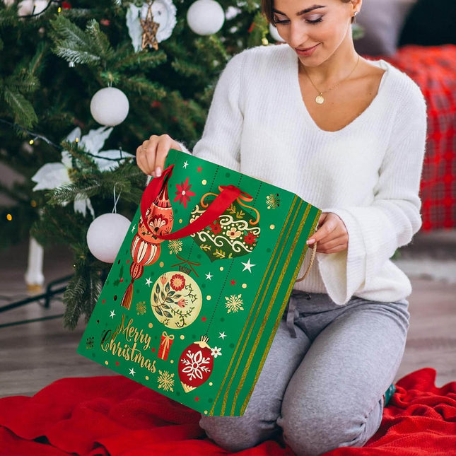 Posh Paper Christmas Gift Bags Large Gift Bags with Bulk Order 