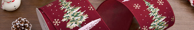 Christmas Tree Wired Ribbon Decoration Ideas