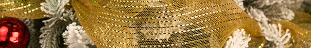 Metallic Gold Mesh Outdoor Durability