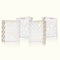 Metallic Gold & Silver Medium Sized Christmas Gift Bags, Pack of 12