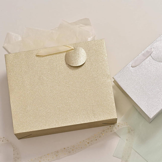 Posh Paper 9“ and 12 1⁄2“ Gift Bags, Large Gift Bags, Pack of 12