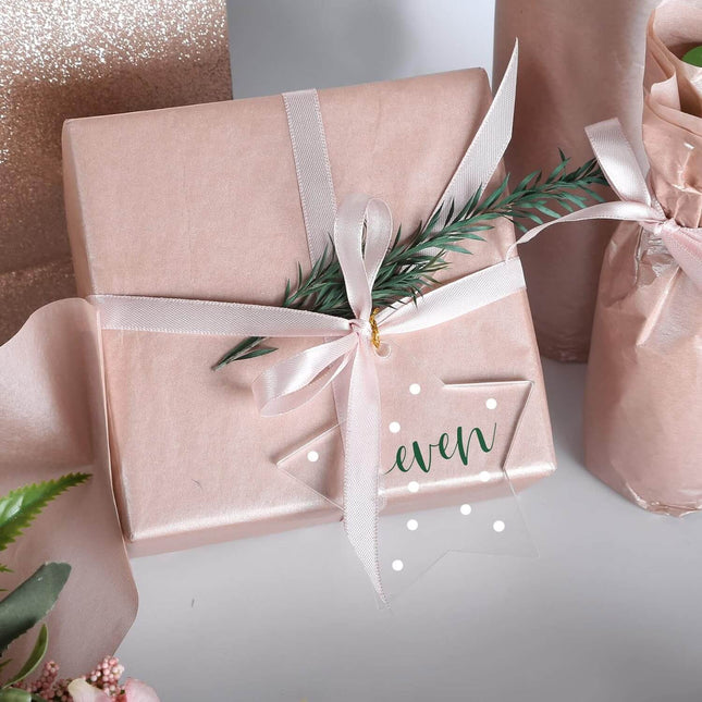 Posh Paper Bulk Tissue Paper, 20" x 14", Pack of 100, Champagne Gold Metallic