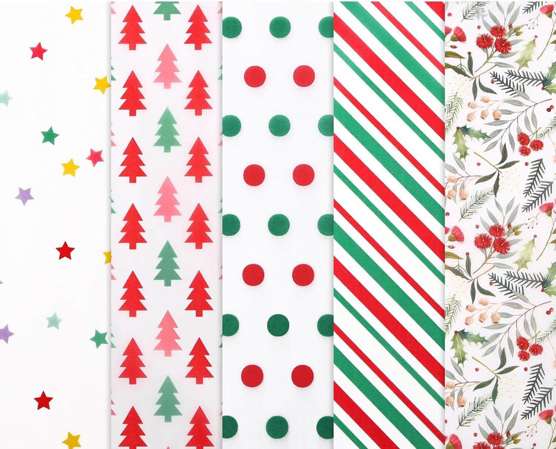 Posh Paper Chrismas Tissue Paper, Tissue Wrapping Paper, Pack of 100