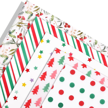 Posh Paper Chrismas Tissue Paper, Tissue Wrapping Paper, Pack of 100