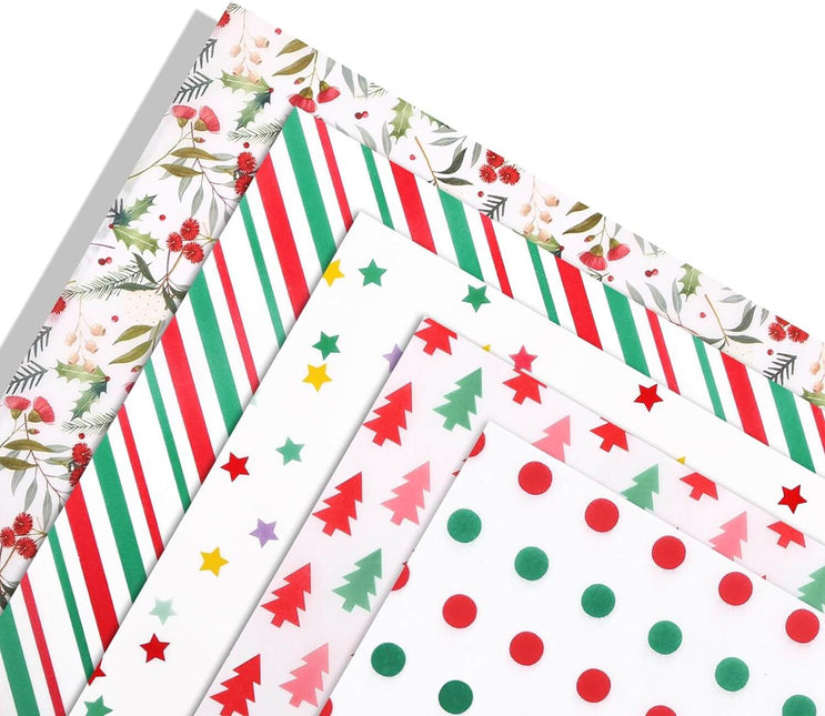 Posh Paper Chrismas Tissue Paper, Tissue Wrapping Paper, Pack of 100
