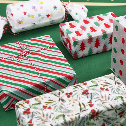 Posh Paper Chrismas Tissue Paper, Tissue Wrapping Paper, Pack of 100