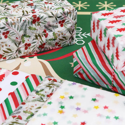 Posh Paper Chrismas Tissue Paper, Tissue Wrapping Paper, Pack of 100