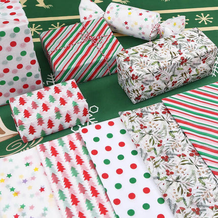 Posh Paper Chrismas Tissue Paper, Tissue Wrapping Paper, Pack of 100