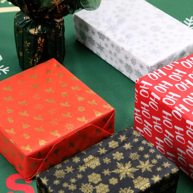 Posh Paper Chrismas Tissue Paper, Tissue Wrapping Paper, Pack of 100