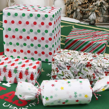 Posh Paper Chrismas Tissue Paper, Tissue Wrapping Paper, Pack of 100