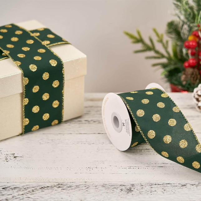 Posh Paper Christmas Ribbons, Red Green Ribbons