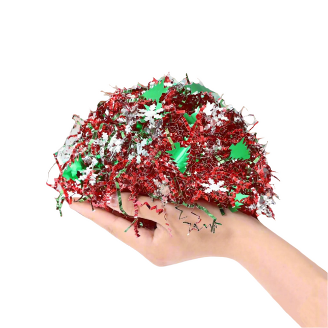 Posh Paper Crinkle Paper, Cut Paper, Shred Paper Filler, Christmas