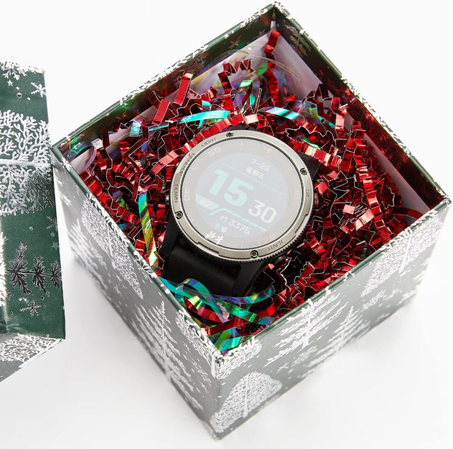 Christmas Red Crinkle Paper Shredded Holiday Gift Basket Filler, 1 LB