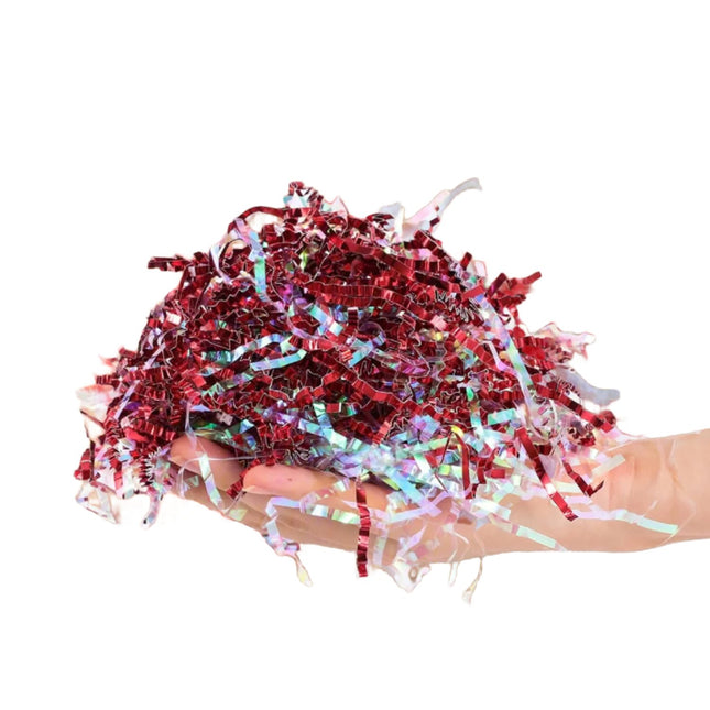 Posh Paper Crinkle Paper Filler, Crinkle Cut Paper Shredded, Metallic