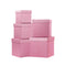 Posh Paper Gift Boxes, Christmas Gift Boxes, Pink - Pack of 5