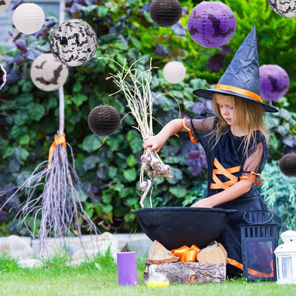 Halloween Paper Lantern Party Set, 12Pcs