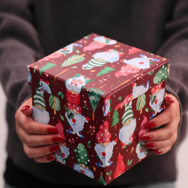 Santa Claus Christmas Nesting Gift Box, Set of 5