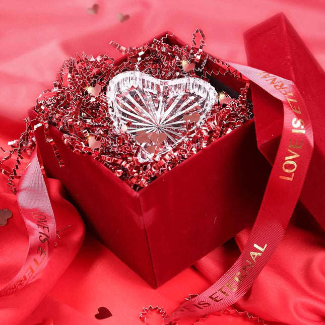 Valentine's Day Crinkle Paper Shredded Gift Basket Filler, 1 LB