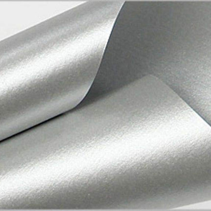 UNIQOOO 100 Sheets Metallic Silver Foil Gift Tissue Paper Bulk, 20X14 Inch, Art Wrapping Paper For Gift Bag Box Packing, Wedding Birthday Party Favor, Pom Pom Piñata Tassel
