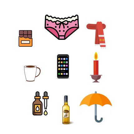 Medium-Sized Gift Bag Items